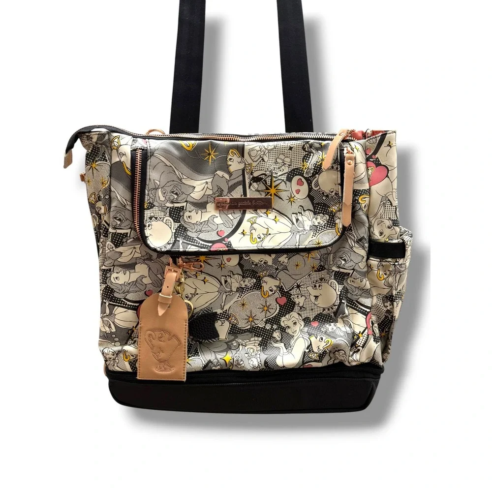 Petunia Pickle Bottom Disney Beauty And The Beast Pop Art Belle Pivot Backpack